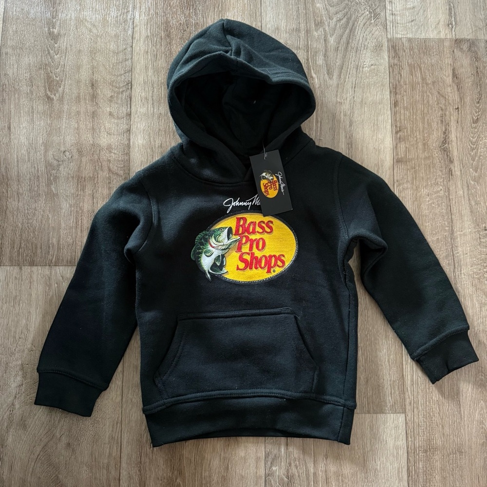 Bass Pro Shops Toddler Black Hoodie